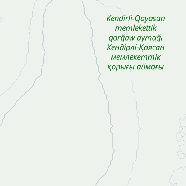 Map of Bugor Aktyubek