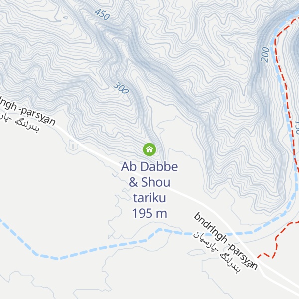 Map of Ab Dabbe & Shou tariku