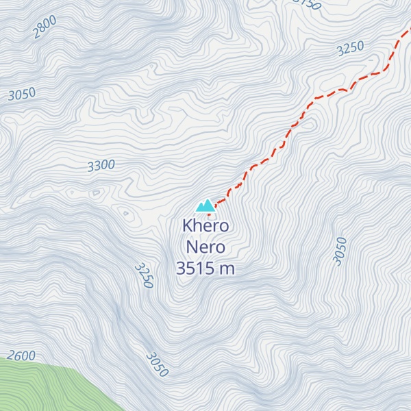 Map of Khero Nero