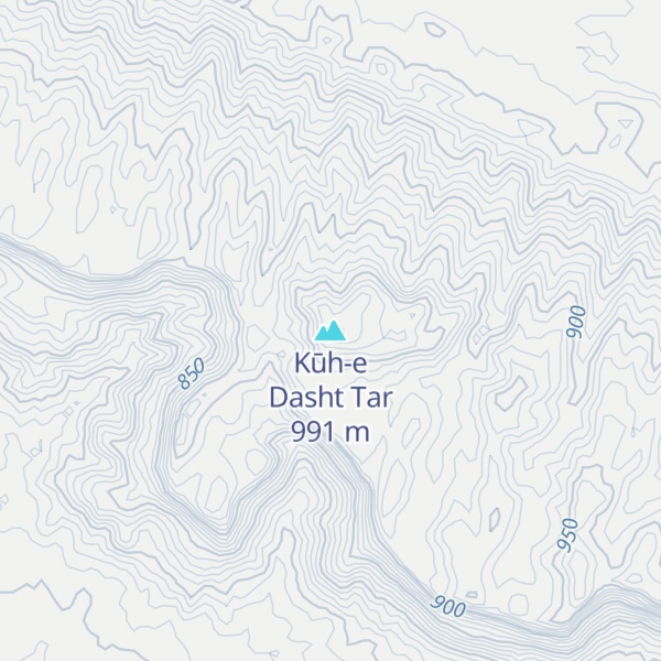 Map of Kūh-e Dasht Tar