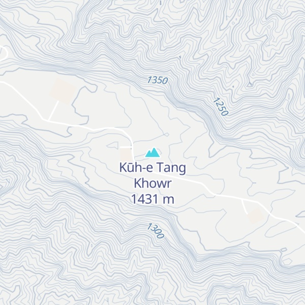 Map of Kūh-e Tang Khowr