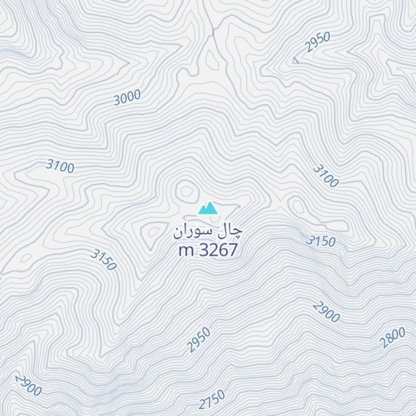 Map of چال سوران