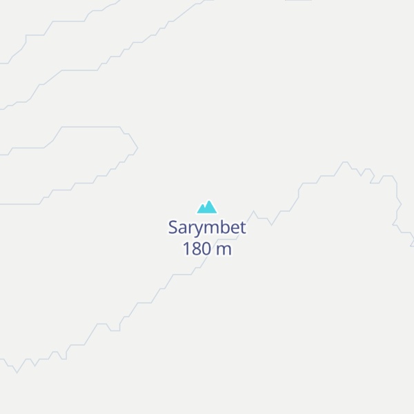 Map of Sarymbet