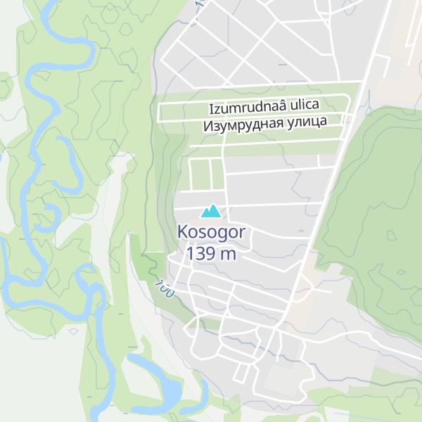 Map of Kosogor