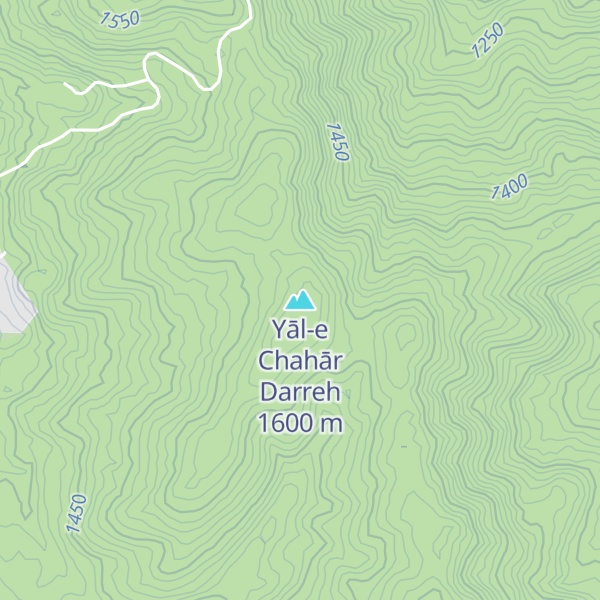 Map of Yāl-e Chahār Darreh