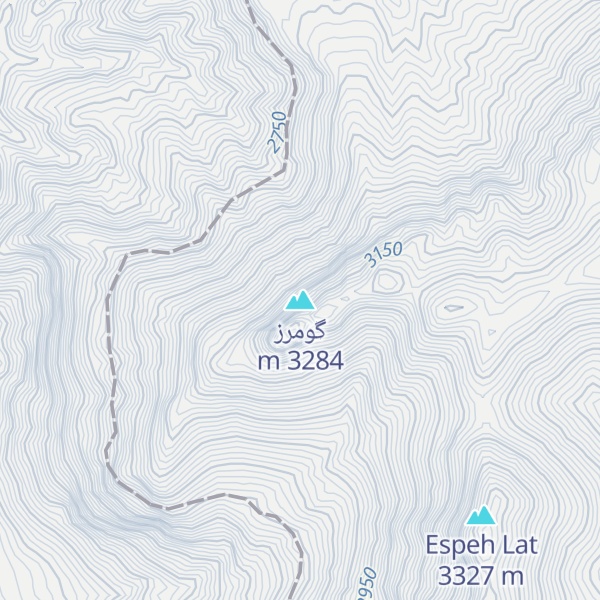 Map of گومرز