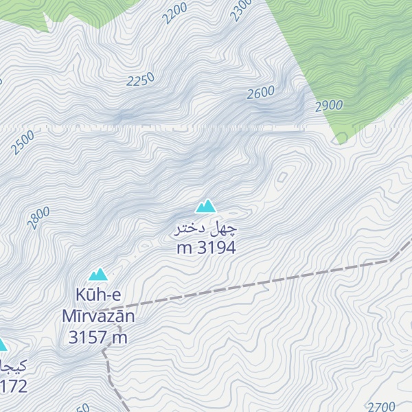 Map of چهل دختر