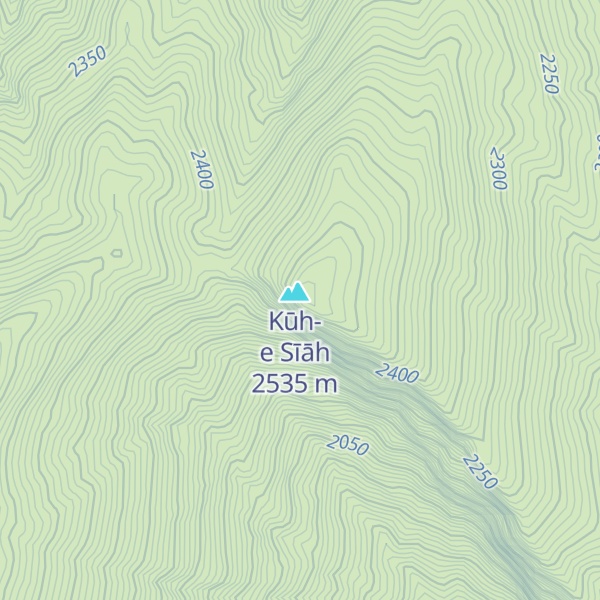 Map of Qolleh-ye Kal-e Farākh