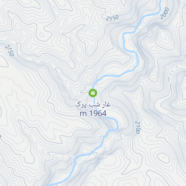 Map of غار شب پرک