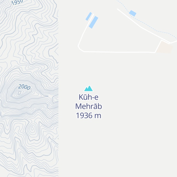 Map of Kūh-e Mehrāb