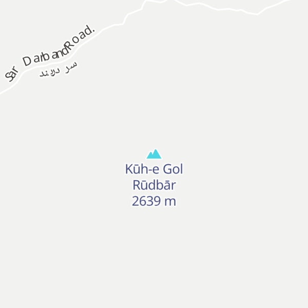 Map of Kūh-e Gol Rūdbār