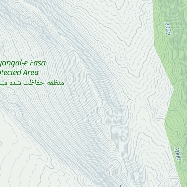 Map of Kūh-e Naz̧arābād