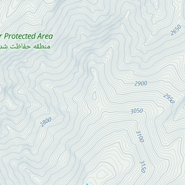 Map of Kūh-e Mīān Poshteh