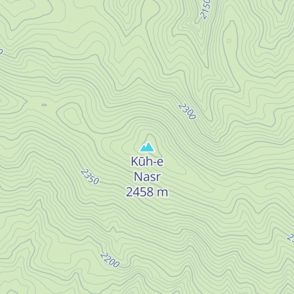 Map of Kūh-e Nasr