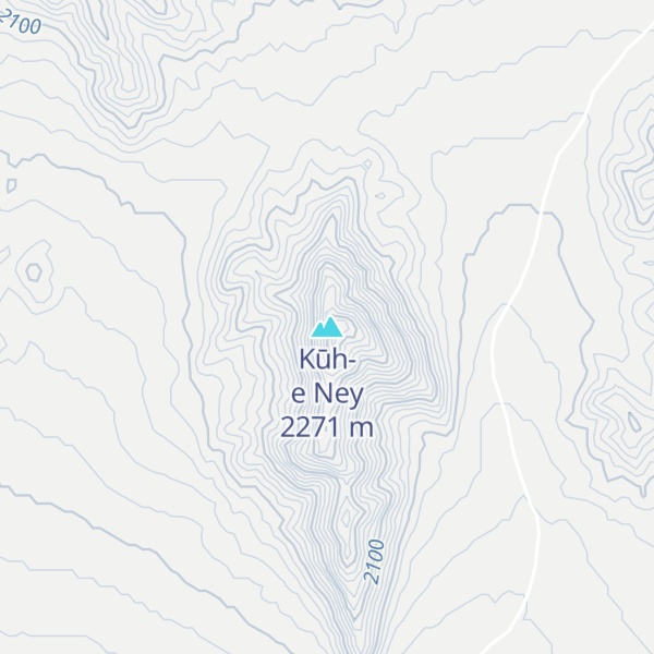 Map of Kūh-e Ney