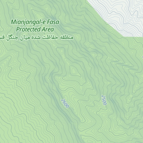 Map of Ahroo peak