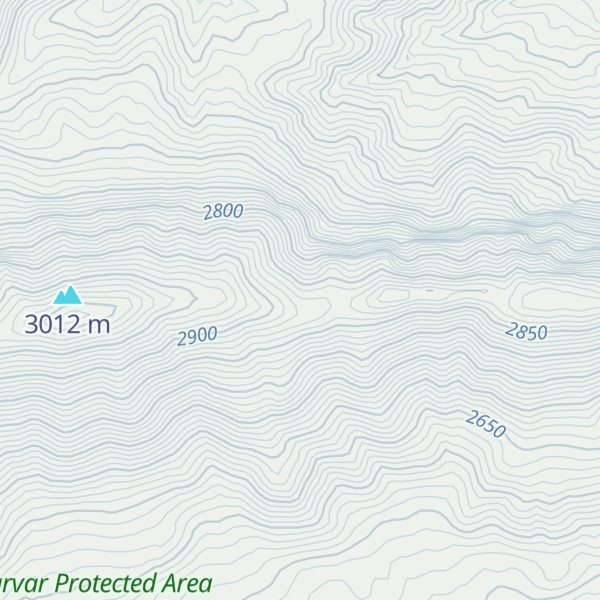 Map of Kūh-e Avār