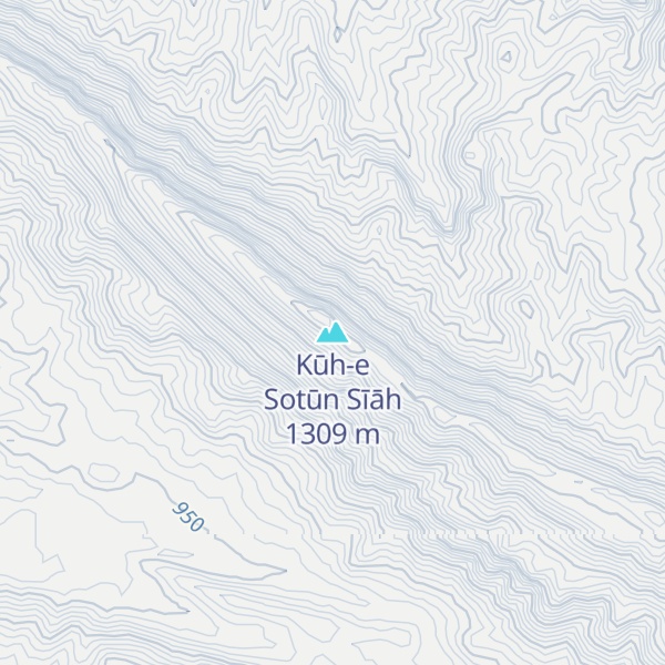 Map of Kūh-e Sotūn Sīāh