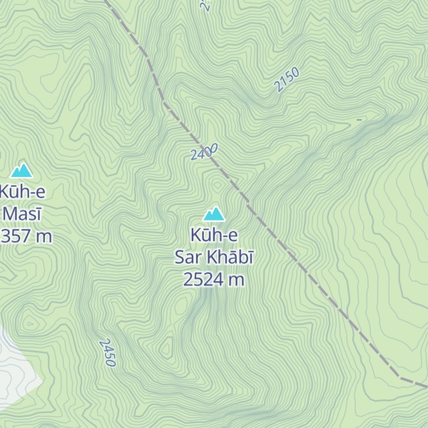 Map of Kūh-e Sar Khābī