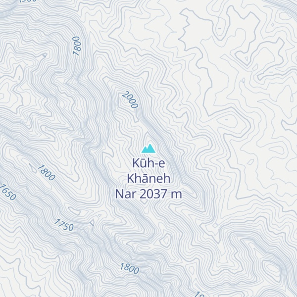 Map of Kūh-e Khāneh Nar