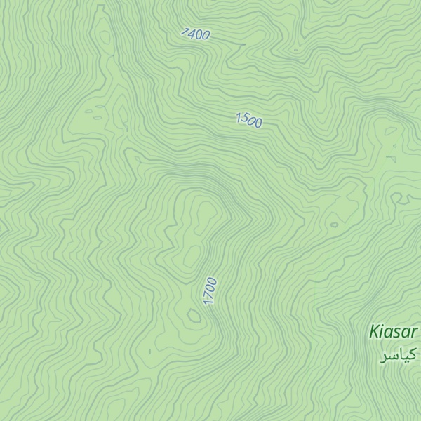 Map of قبله کوه