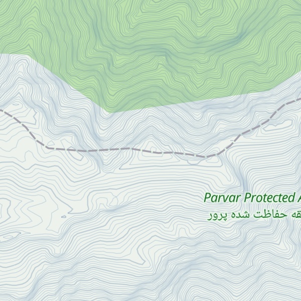 Map of Kūh-e Fensak