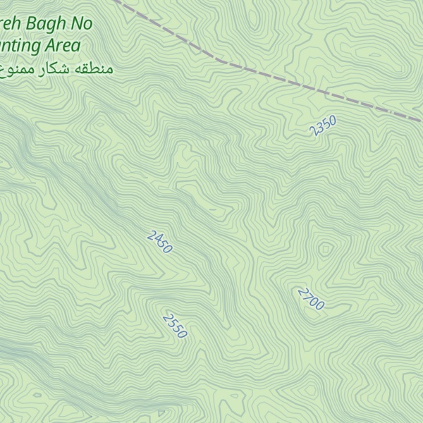 Map of Kūh-e Āsūk