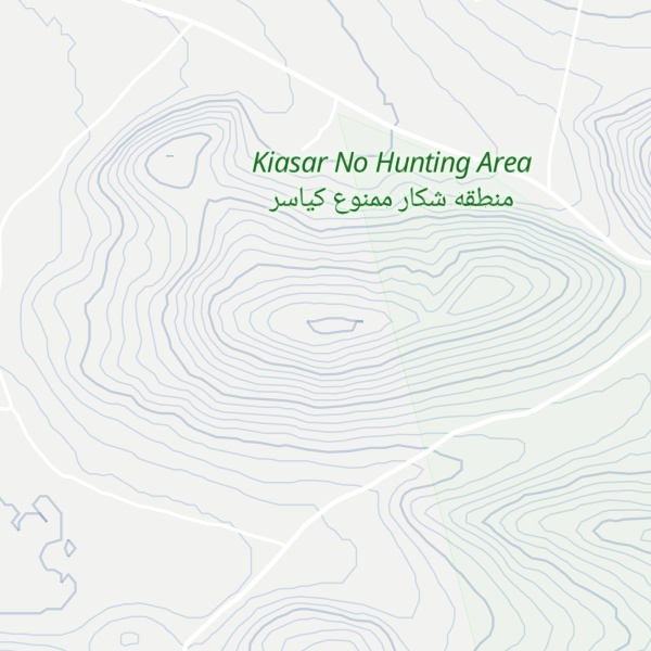 Map of Kūh-e Sīāh Kūh