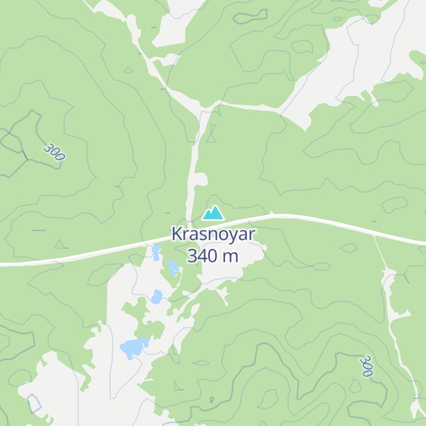Map of Krasnoyar
