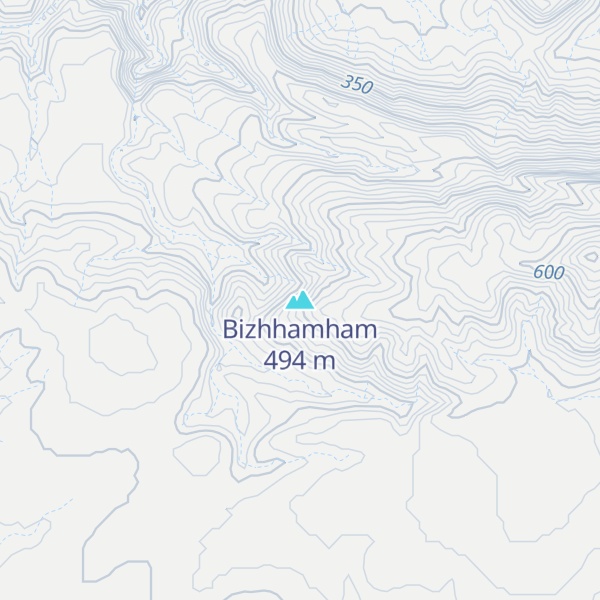 Map of Bizhhamham