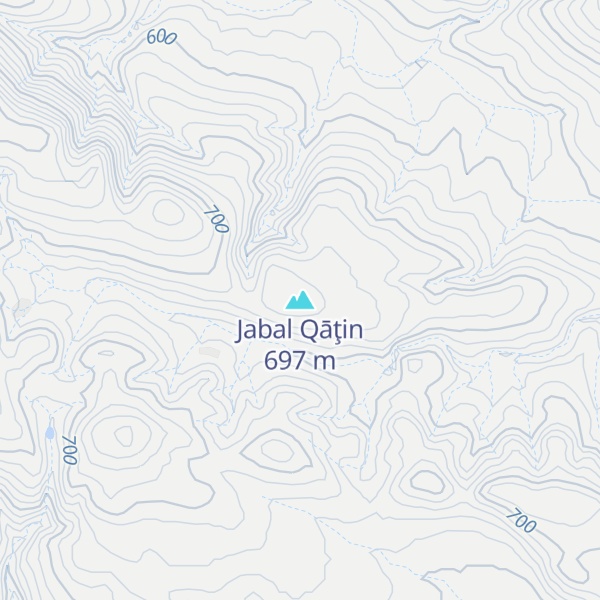 Map of Jabal Qāţin