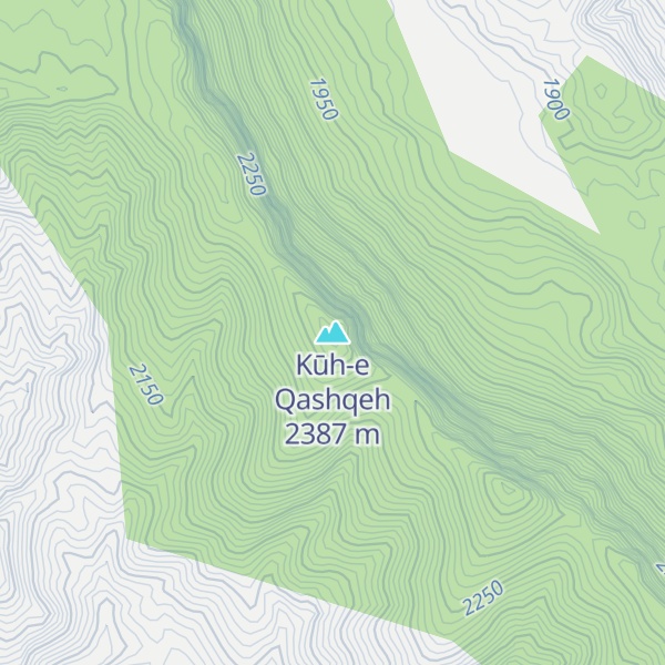 Map of Kūh-e Qashqeh