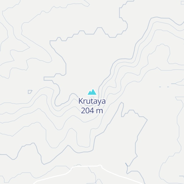 Map of Krutaya