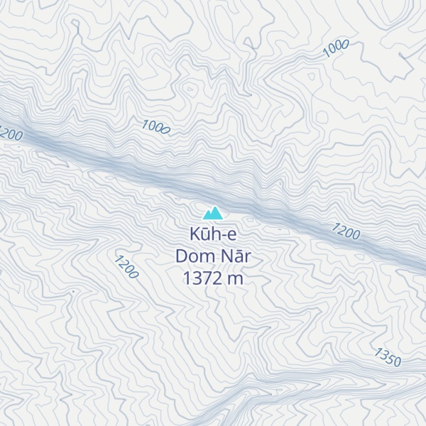 Map of Kūh-e Dom Nār