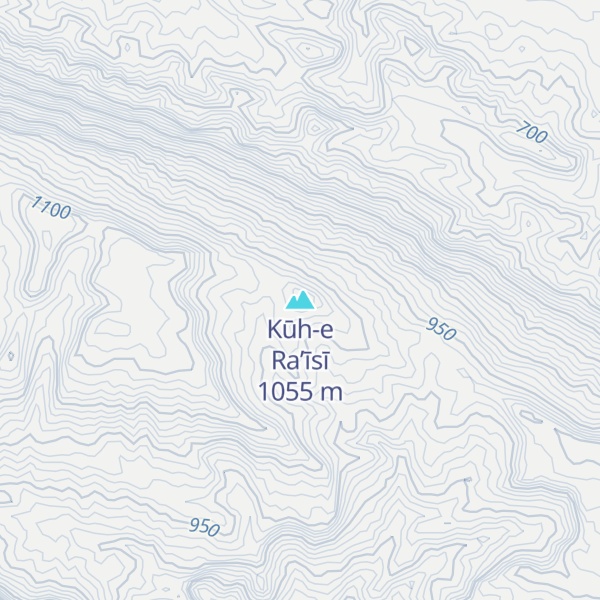 Map of Kūh-e Ra’īsī