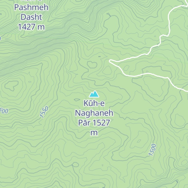 Map of Kūh-e Naghaneh Pār