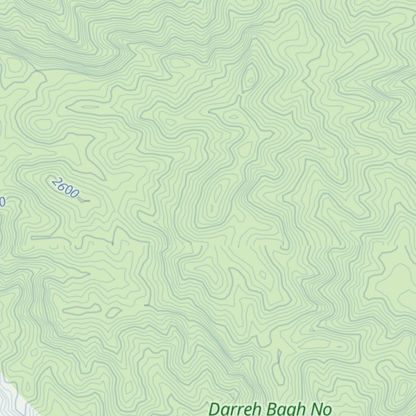 Map of Kūh-e Gūrtīn