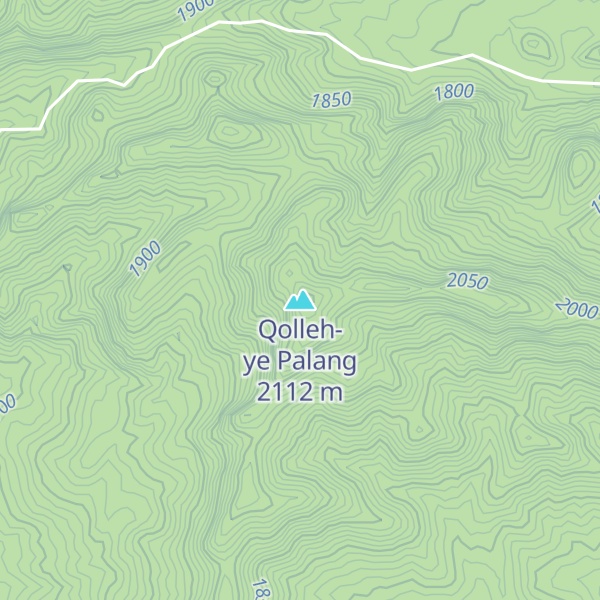 Map of Qolleh-ye Palang