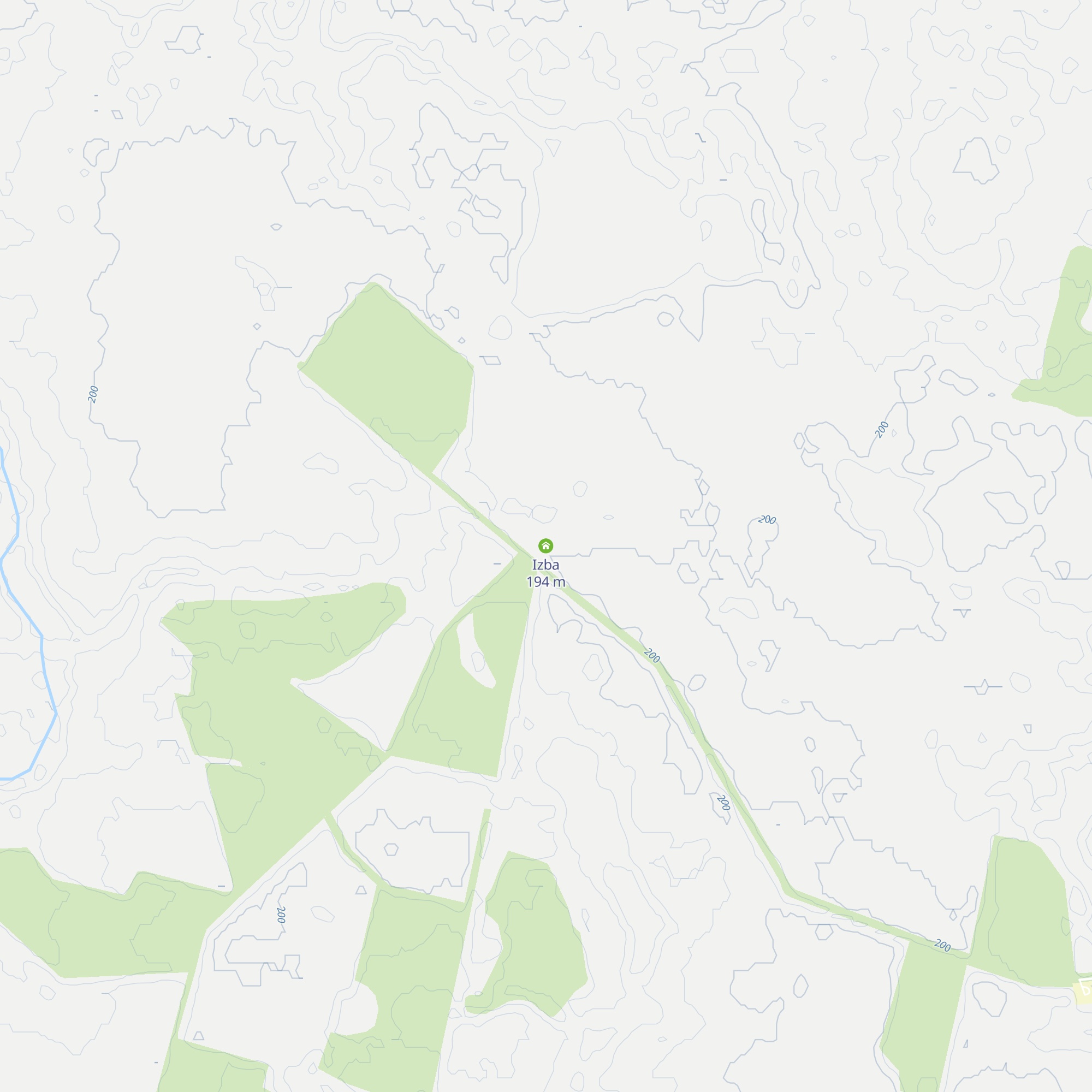 Izba map
