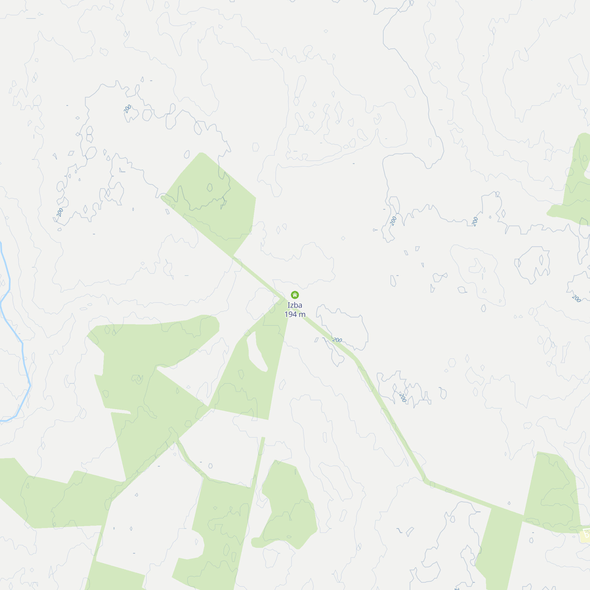 Izba map