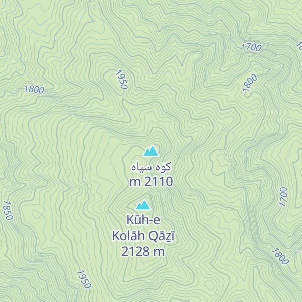 Map of کوه سیاه