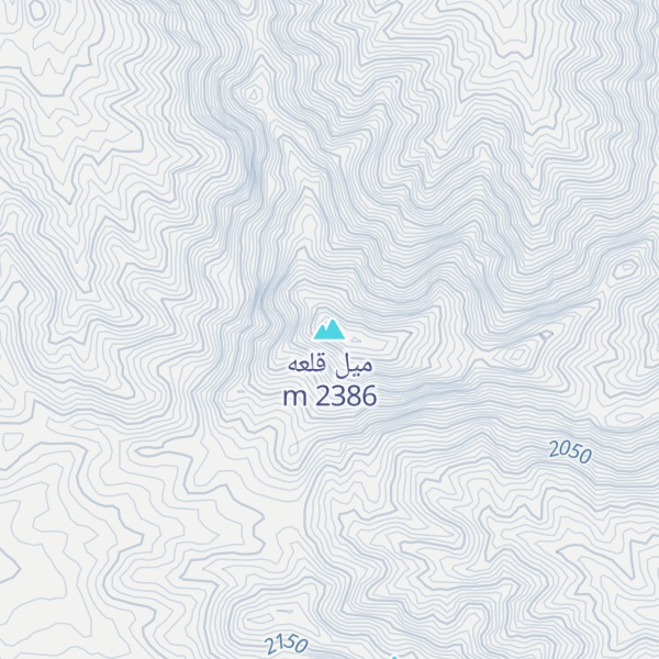 Map of میل قلعه