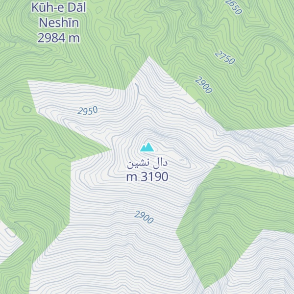 Map of دال نشین