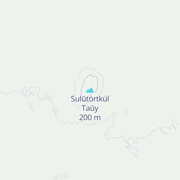 Map of Sulūtörtkül Taūy