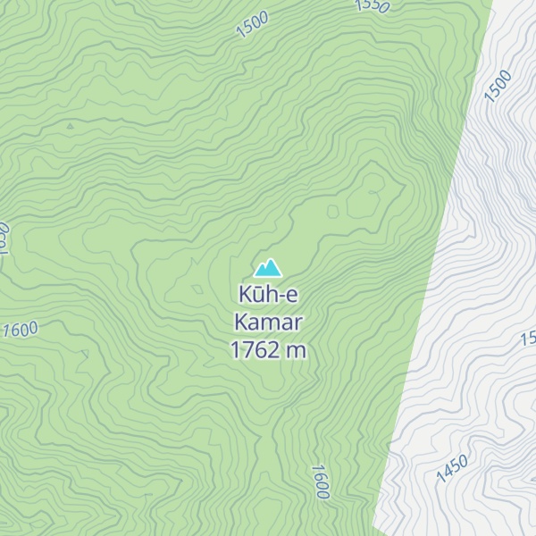 Map of Kūh-e Kamar