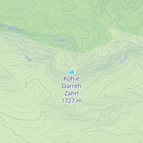 Map of Kūh-e Darreh Zahrī