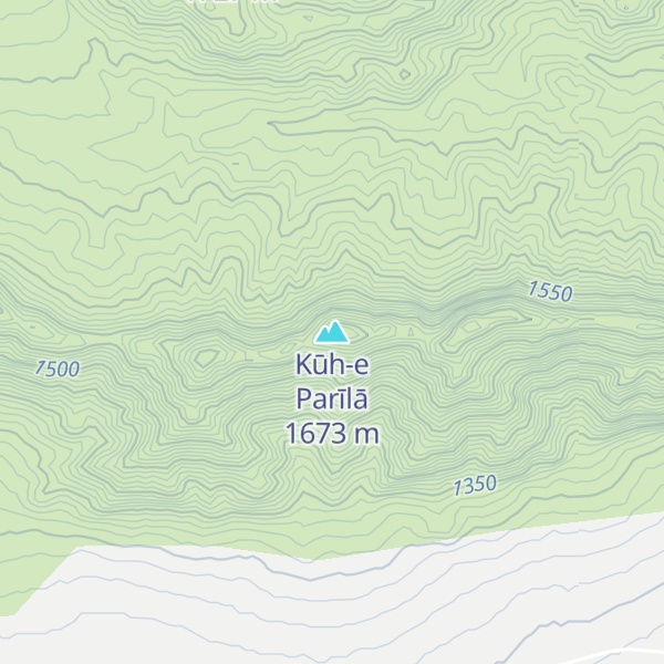 Map of Kūh-e Parīlā