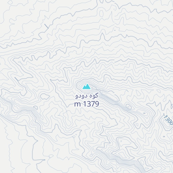 Map of کوه دودو