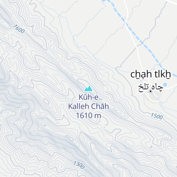 Map of Kūh-e Kalleh Chāh