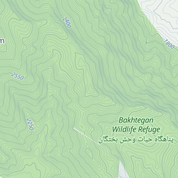 Map of Kūh-e Dīnārī